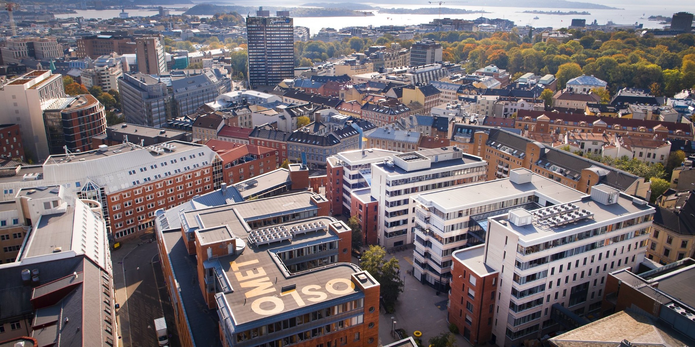 Picture of buildings at campus.