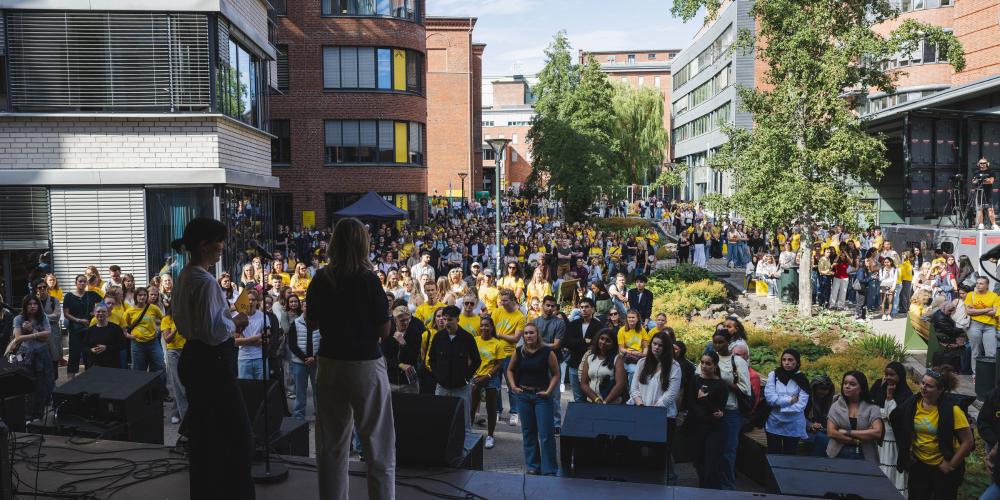 Vil du planlegge studiestartsfestival på OsloMet?