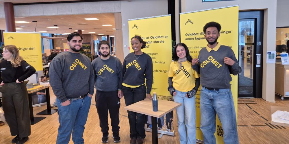 Arbeidet med studentrekruttering er i full gang